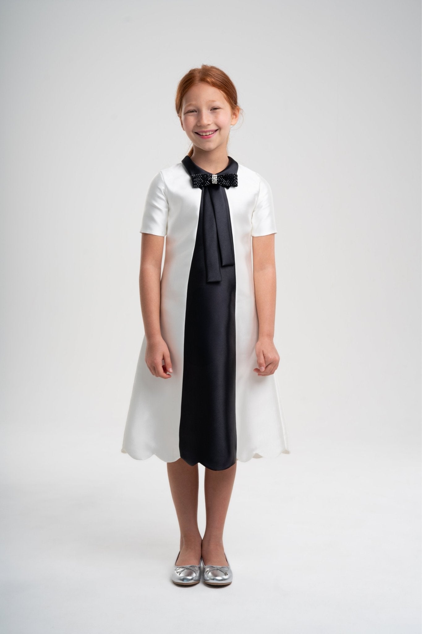 Black and White Dress