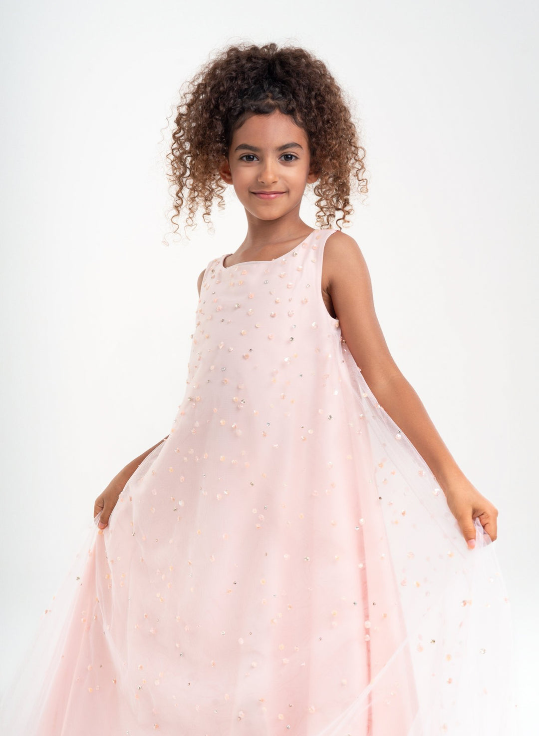 Girls' Glitter Confetti Dress